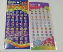 たまごっち　プチプチシール　２枚セット　No.2