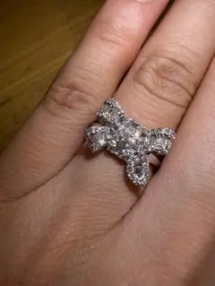 シハラ〉ダイヤモンドリンクリング02(15号) - メルカリ