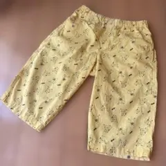 ピカチュウ　ステテコ　男の子夏パジャマ　ユニクロ　ポケモン　140cm リラコ