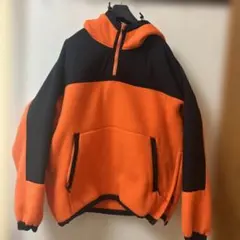 THE NORTH FACE フリースジャケット XL オレンジ/ブラック