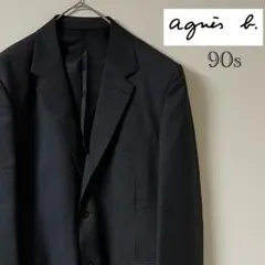 90s agnes b.（アニエスベー）2B ジャケット/50/グレー