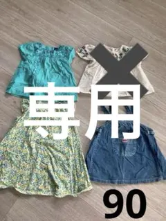GAPベビー服他セット（花柄・ストライプ・フリル）