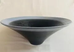 大宮陶苑 橘 モダンフラワーベース 月形 花器 陶器 変形 - メルカリ