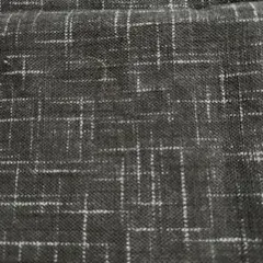 ダークグレー ストライプ生地 はぎれ