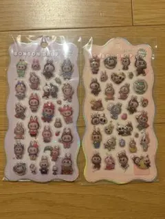 BONBON DROP キャラクターシール 2シートセット ラブブ