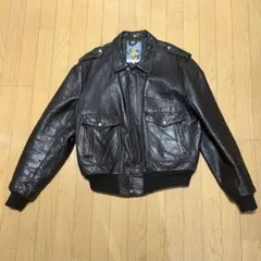 80s フランス製 Jacques VINCENT レザージャケット A-2