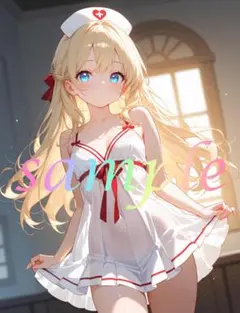 c863 かわいい イラスト アニメ A4ポスター