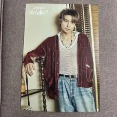 阿部顕嵐　クリアポスター　非売品