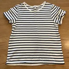【美品】a.v.v ボーダー Tシャツ 150のサムネイル