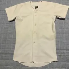 ミズノ　140cm 野球練習着　半袖シャツ　中古　白シャツ