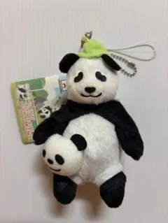 しろくまカフェパンダくんだより　カバンに付けられるぬいぐるみ　バンプレスト