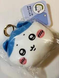 ちいかわ　 エコバッグ入りおかおマスコット 　(ハチワレ)