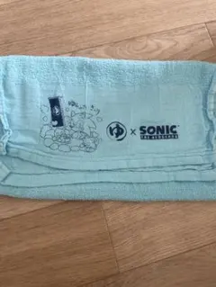 SONIC THE HEDGEHOG コラボ タオル 湯楽の里 喜楽里