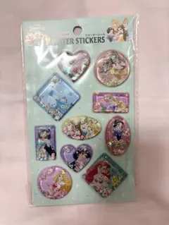 セリア　ウォーターシール　ディズニープリンセス