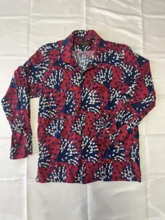 Journal Standard Homestead シャツ レトロ柄　レッドのサムネイル