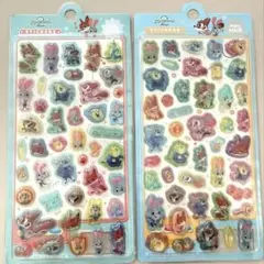 ぷっくりシール　立体シール　ディズニー　ズートピア2 2枚セット