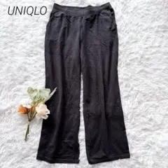 ユニクロ　ウルトラストレッチパンツ　グレー　L スウェット　ウエストゴム　部屋着