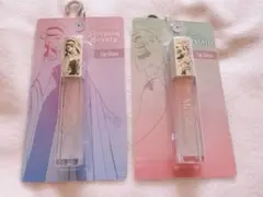 ディズニー リップグロス 2本セット　アリエル　オーロラ姫のサムネイル