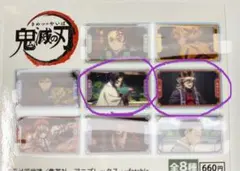 トレーディングメモリーズアクリルカード　胡蝶しのぶ　童磨