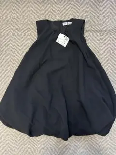 ZARA 黒のノースリーブワンピース120cm 新品タグ付き　未使用