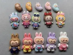 らぶぶ LABUBU デコパーツ まとめて 15個セット