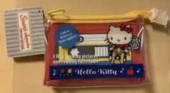 ハローキティ クリアカセット風ポーチ ヴィンテージレトロ　サンリオ