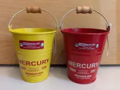 お米様専用　MERCURY ブリキミニバケツ 2色セットのサムネイル