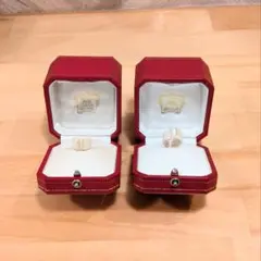 カルティエ　リング　空箱2つセット Cartier カルティエ リングケース 空箱 272 - メルカリ