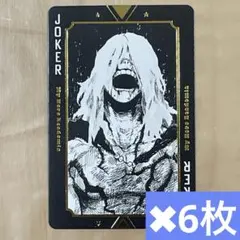 ジョーカー　死柄木弔　ヒロアカ　箔押し トランプ　ヒロアカ展　原画展　joker