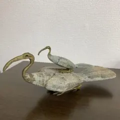 ブロンズ　バード　マチュピチュ　エジプト　南米　アフリカ　工芸品