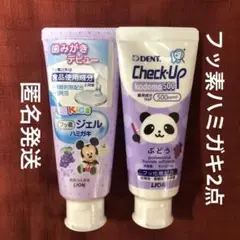 DENT. Check-up kodomo500 フッ素ハミガキ他1点　ライオン