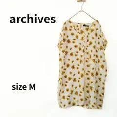 archives　フレンチスリーブチュニック　Mサイズ　管理番号S-93
