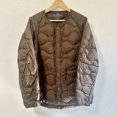 ユニクロ/ホワイトマウンテニアリング ハイブリッドダウン XL ブラウン