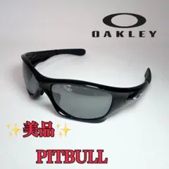 ✨美品✨OAKLEY ピットブル 偏光サングラス　オークリー ブラック廃盤y2kのサムネイル