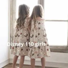 未使用！110 ワンピース　ディズニー　ミッキー　ミニー　キッズ