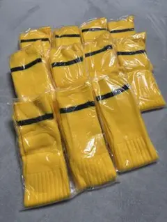 サッカーソックス 各色（黄、緑、灰、紺、バーガンディ、白）