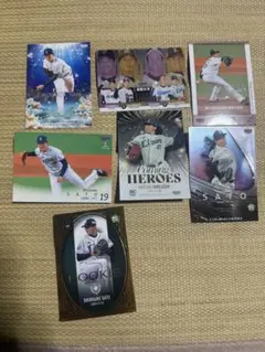 BBM西武ライオンズカード　佐藤隼輔　隅田知一郎　武内夏暉