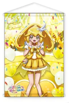 プリキュアバーチャルワールド タペストリー キュアピース