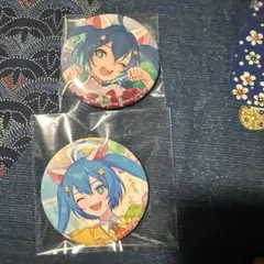 プロセカ　コネクトライブ　缶バッジ　ワンダショミク