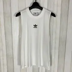 アディダス　adidas ホワイト タンクトップ