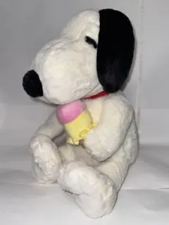 スヌーピー ぬいぐるみ アイスクリーム付き