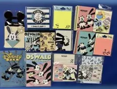 10/15削除‼️ ディズニー オズワルド メモ帳 文房具 まとめ売り