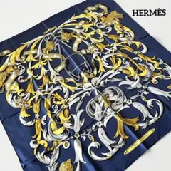HERMES カレ90 LE MORS A LA CONETABLE 轡の気品のサムネイル