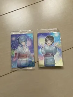 ホロライブ　ウエハースカード　Vtuber 2枚セット