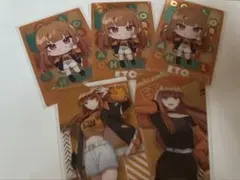 カラフルピーチえとさんトレカセット