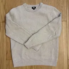 ウォッシャブルストレッチミラノリブクルーネックセーター　Sサイズ