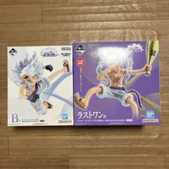 ワンピース　一番くじ　B賞　ラストワン賞　ルフィ　ギア5　フィギュア