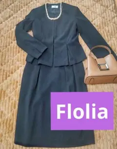 フォーマル　スーツ　セットアップ　ブラック　ママスーツ　卒業式　入学式　冠婚葬祭