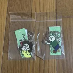パンパンくんの日常 アクリルキーホルダー 2個セット