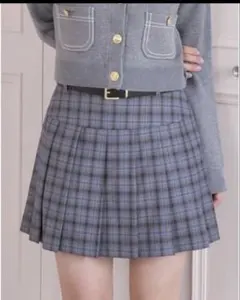 LILY BROWN チェックプリーツスカートのサムネイル